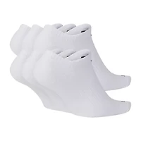 Nike Everyday Plus Lightweight Unisex Adult Multi-Pack 6 Pair No Show Socks