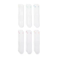 Nike Everyday Plus Cushioned Unisex Adult 6 Pair Crew Socks