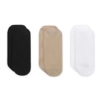 Nike Everyday Lightweight Womens Breathable Multi-Pack 3 Pair Liner Socks