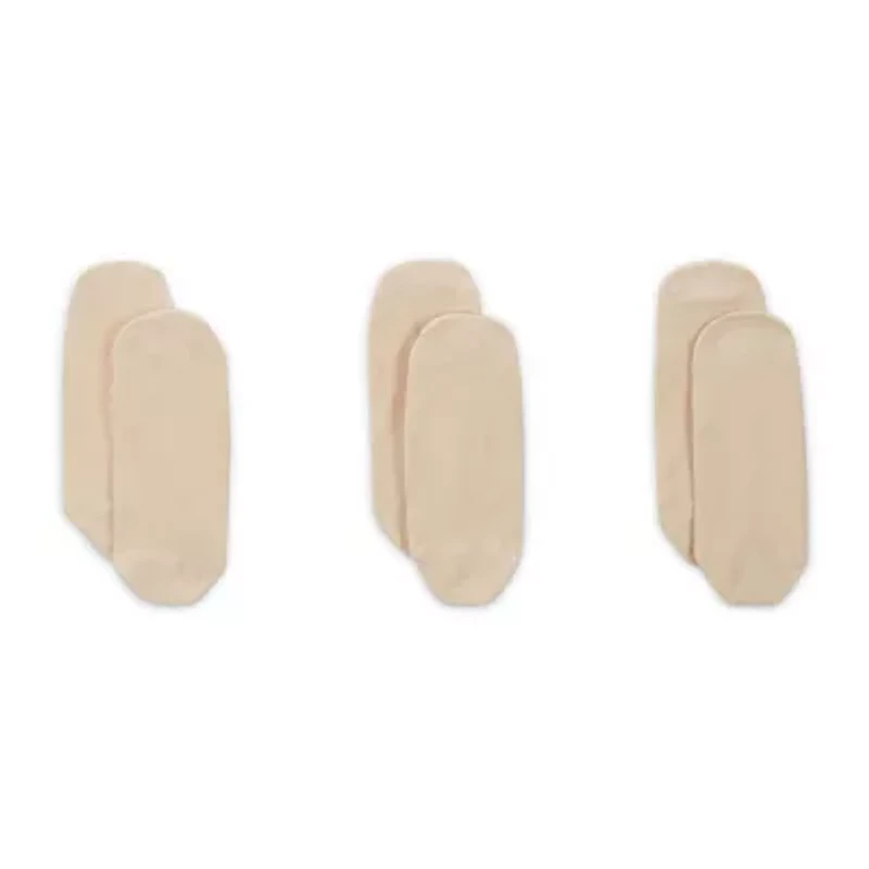 Nike Everyday Lightweight Womens Breathable Multi-Pack 3 Pair Liner Socks