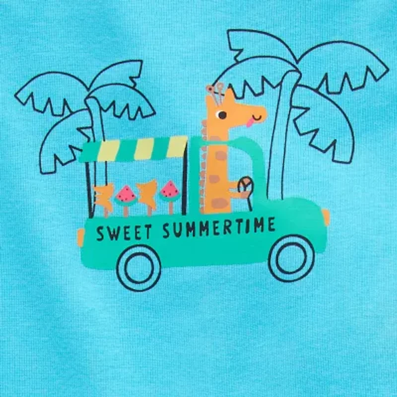 Okie Dokie Baby Boys 2-pc. Short Set