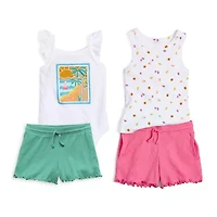 Okie Dokie Toddler & Little Girls Pull-On Short