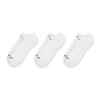 Nike Everyday Plus Cushioned Unisex Adult Multi-Pack 3 Pair No Show Socks