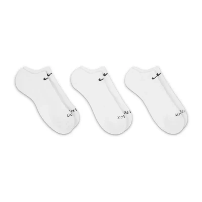 Nike Everyday Plus Cushioned Unisex Adult Multi-Pack 3 Pair No Show Socks