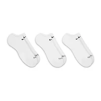 Nike Everyday Plus Cushioned Unisex Adult Multi-Pack 3 Pair No Show Socks