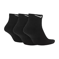 Nike Everday Plus Cushioned Unisex Adult Breathable Multi-Pack 3 Pair Low Cut Socks