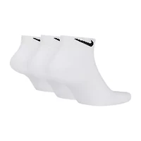 Nike Everday Plus Cushioned Unisex Adult Breathable Multi-Pack 3 Pair Low Cut Socks