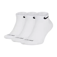 Nike Everday Plus Cushioned Unisex Adult Breathable Multi-Pack 3 Pair Low Cut Socks