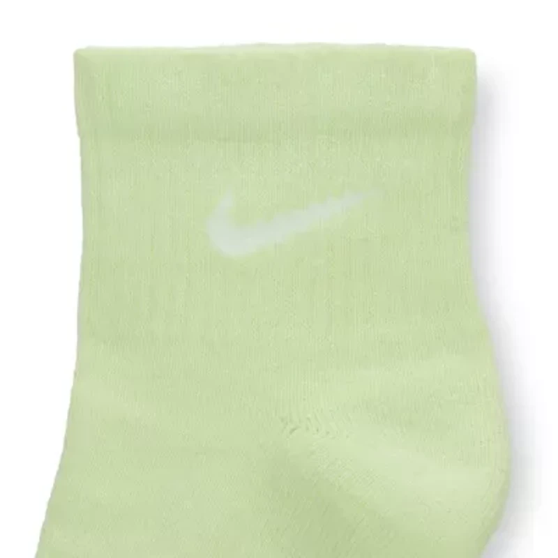 Nike Everyday Plus Cushioned Unisex Adult Breathable Multi-Pack Pair Quarter Ankle Socks
