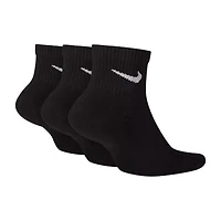 Nike Everyday Plus Cushioned Unisex Adult Breathable Multi-Pack Pair Quarter Ankle Socks