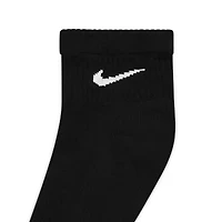 Nike Everyday Plus Cushioned Unisex Adult Breathable Multi-Pack Pair Quarter Ankle Socks