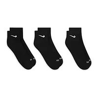 Nike Everyday Plus Cushioned Unisex Adult Breathable Multi-Pack Pair Quarter Ankle Socks