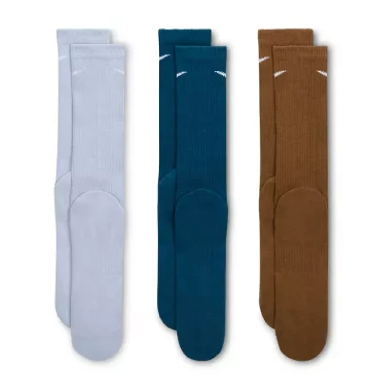 Nike Everyday Plus Cushioned Unisex Adult 3 Pair Crew Socks