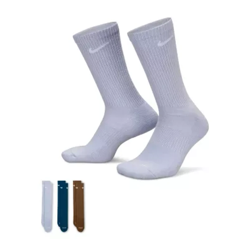 Nike Everyday Plus Cushioned Unisex Adult 3 Pair Crew Socks