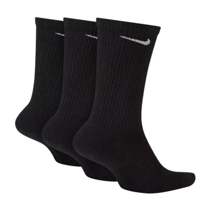 Nike Everyday Plus Cushioned Unisex Adult 3 Pair Crew Socks
