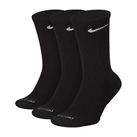 Nike Everyday Plus Cushioned Unisex Adult 3 Pair Crew Socks