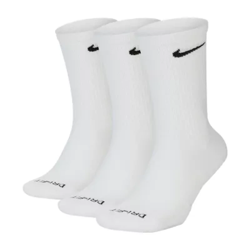Nike Everyday Plus Cushioned Unisex Adult 3 Pair Crew Socks