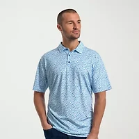 Antigua Mens Regular Fit Short Sleeve Polo Shirt