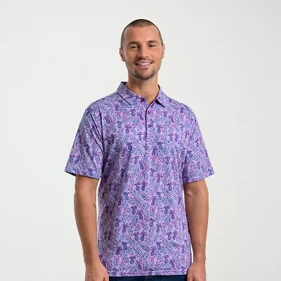 Antigua Mens Short Sleeve Polo Shirt