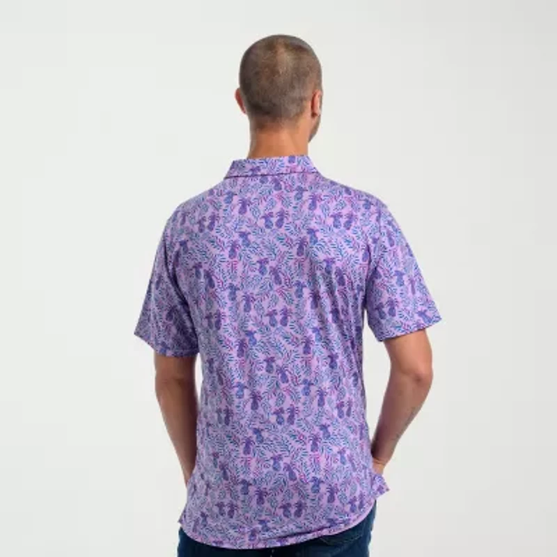 Antigua Mens Short Sleeve Polo Shirt