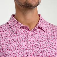 Antigua Mens Regular Fit Short Sleeve Polo Shirt