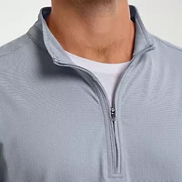 Antigua Fall 2025 Mens Mock Neck Long Sleeve Active Quarter-Zip Pullover