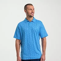 Antigua Fall 2025 Mens Regular Fit Short Sleeve Polo Shirt