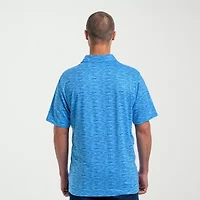 Antigua Fall 2025 Mens Regular Fit Short Sleeve Polo Shirt