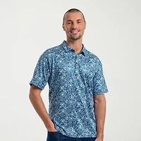 Antigua Mens Short Sleeve Polo Shirt