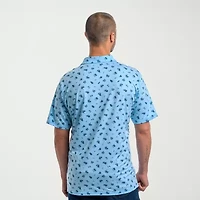 Antigua Fall 2025 Mens Regular Fit Short Sleeve Polo Shirt