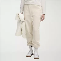 Puma Womens Mid Rise Cuffed Jogger Sweatpants
