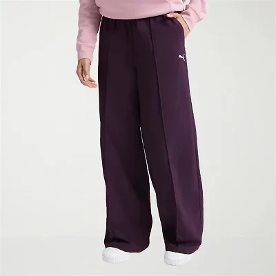 PUMA Womens Wide Leg Sweatpant