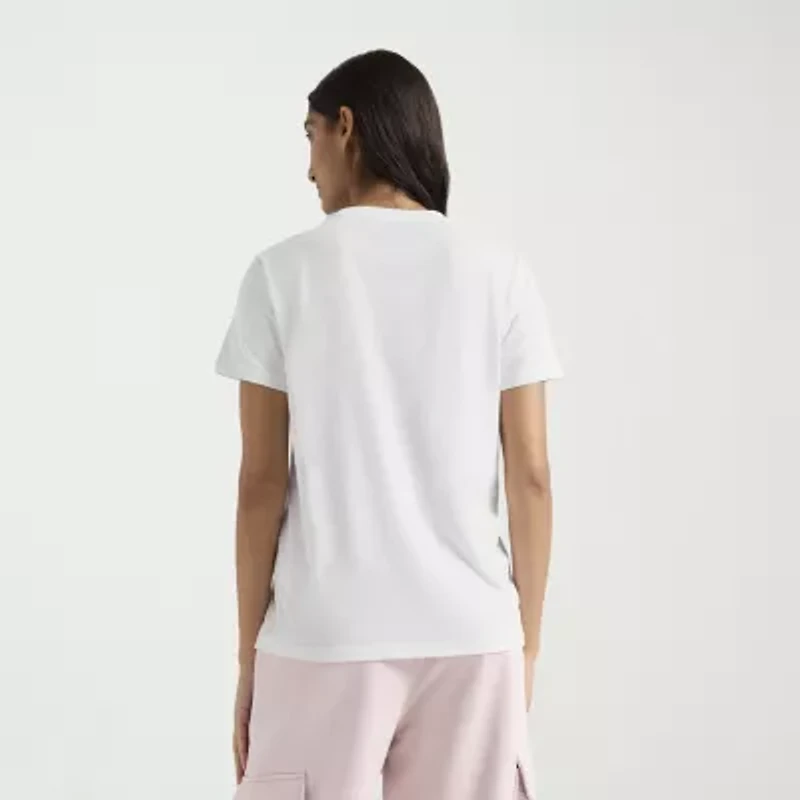 PUMA Womens Crew Neck Short Sleeve Active T-Shirt