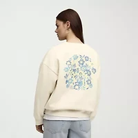 PUMA Womens Crew Neck Long Sleeve Sweatshirt