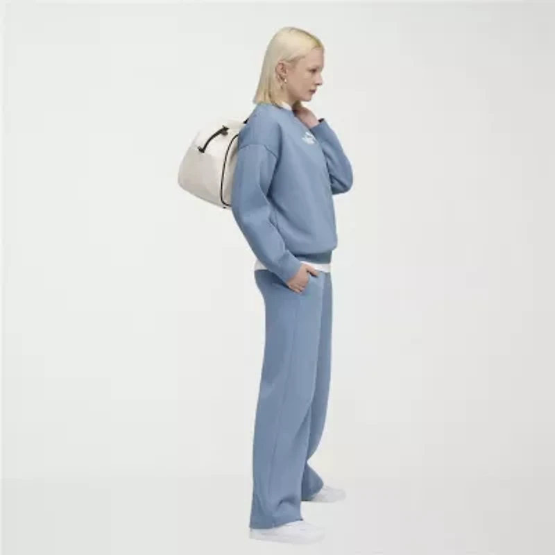 PUMA Womens Straight Fleece Sweatpant
