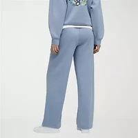 PUMA Womens Straight Fleece Sweatpant