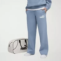 PUMA Womens Straight Fleece Sweatpant