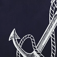 E By Design Anchored Reversible Square Throw Pillows