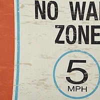 No Wake Square Throw Pillow