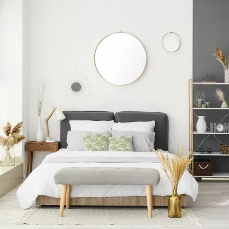 Antique Flowers Square Throw Pillow