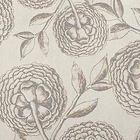 Antique Flowers Square Throw Pillow