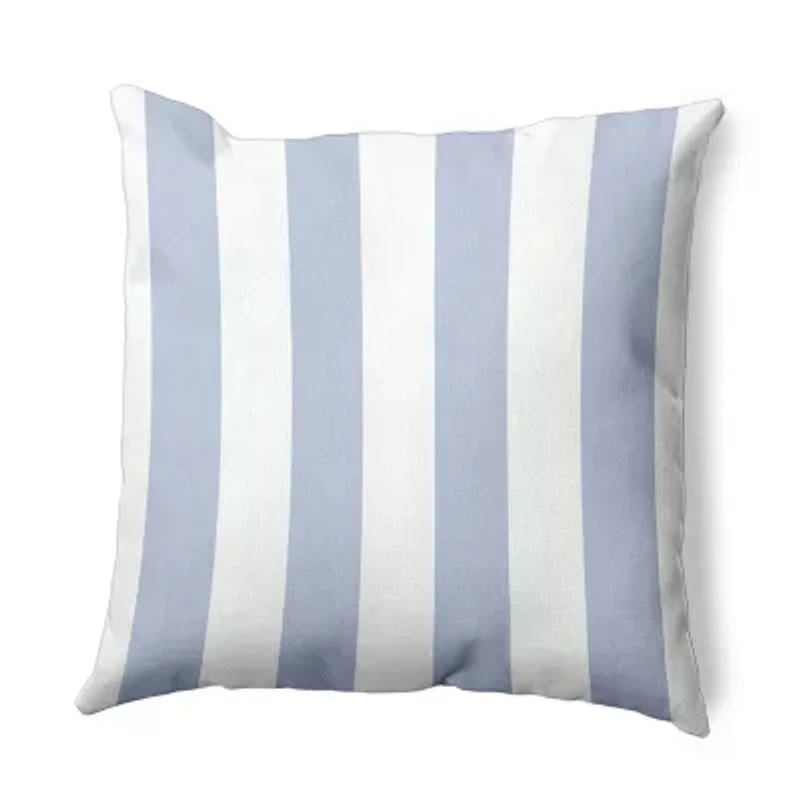 Vertical Stripes Square Throw Pillow