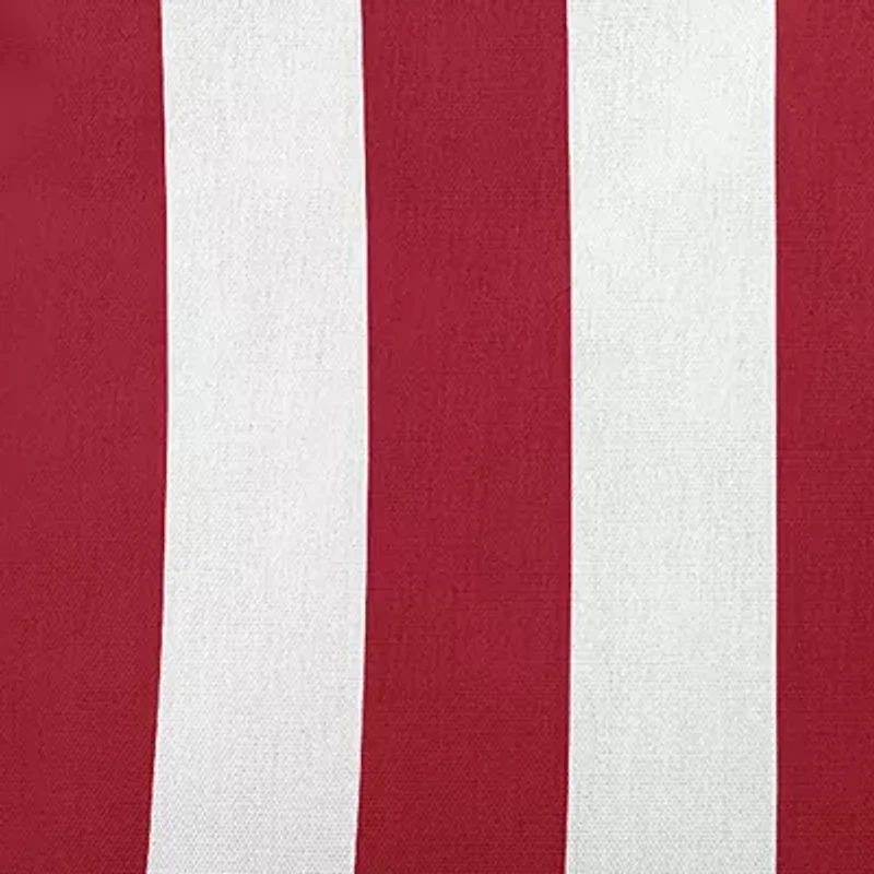 Vertical Stripes Square Throw Pillow