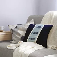 Fish Chips Square Throw Pillow