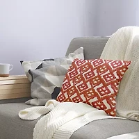 Hipster Square Throw Pillow