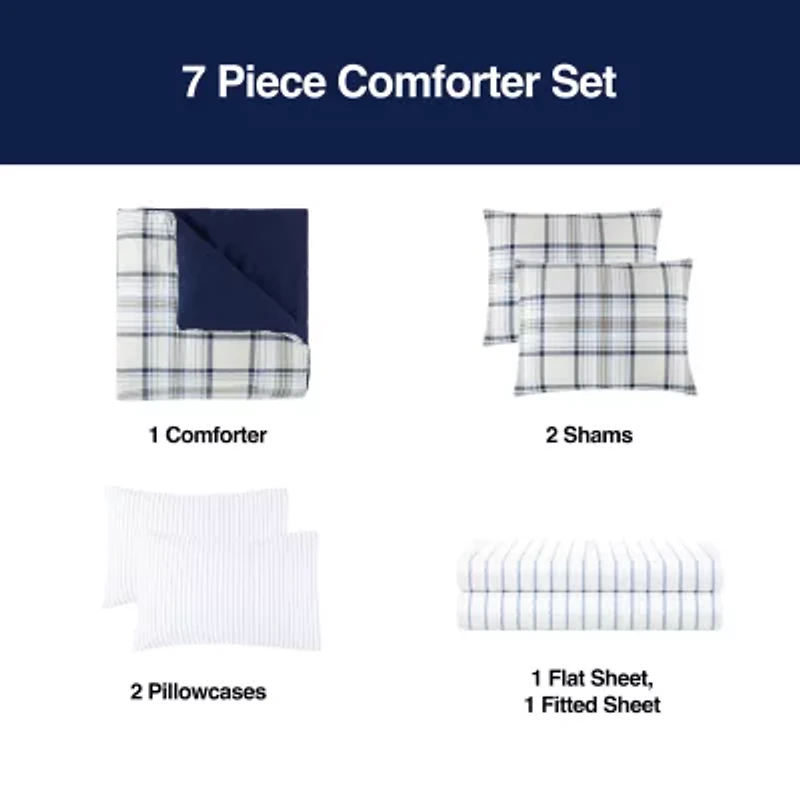 Home Expressions Harrison Complete Bedding Set with Sheets