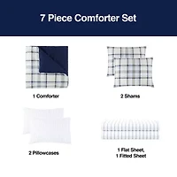 Home Expressions Harrison Complete Bedding Set with Sheets