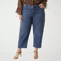 JS Jessica Simpson Plus Womens Loose Fit Jean