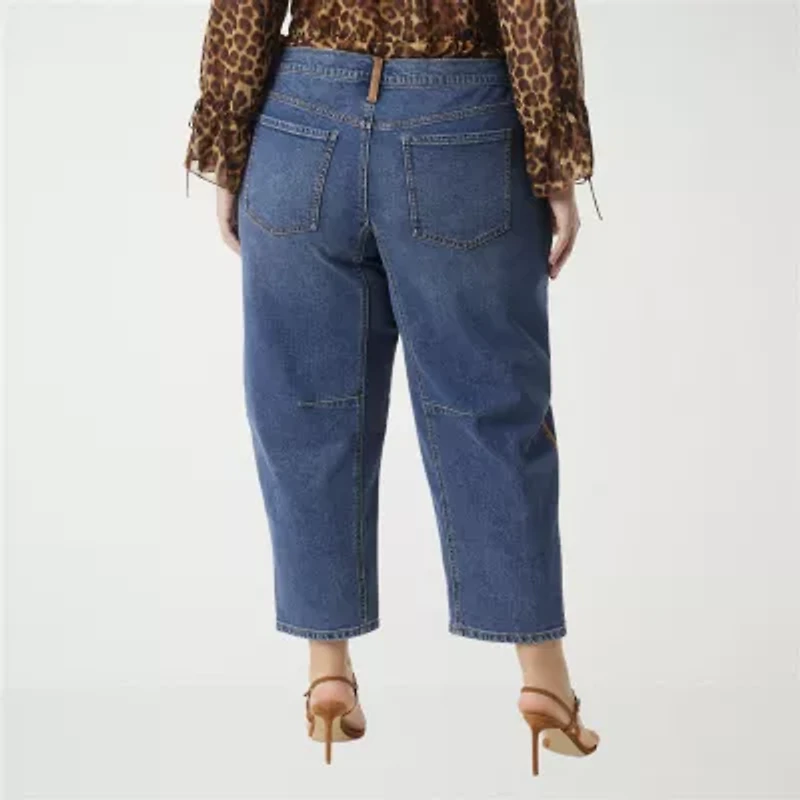 JS Jessica Simpson Plus Womens Loose Fit Jean