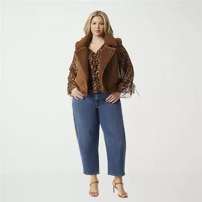 JS Jessica Simpson Plus Womens Loose Fit Jean